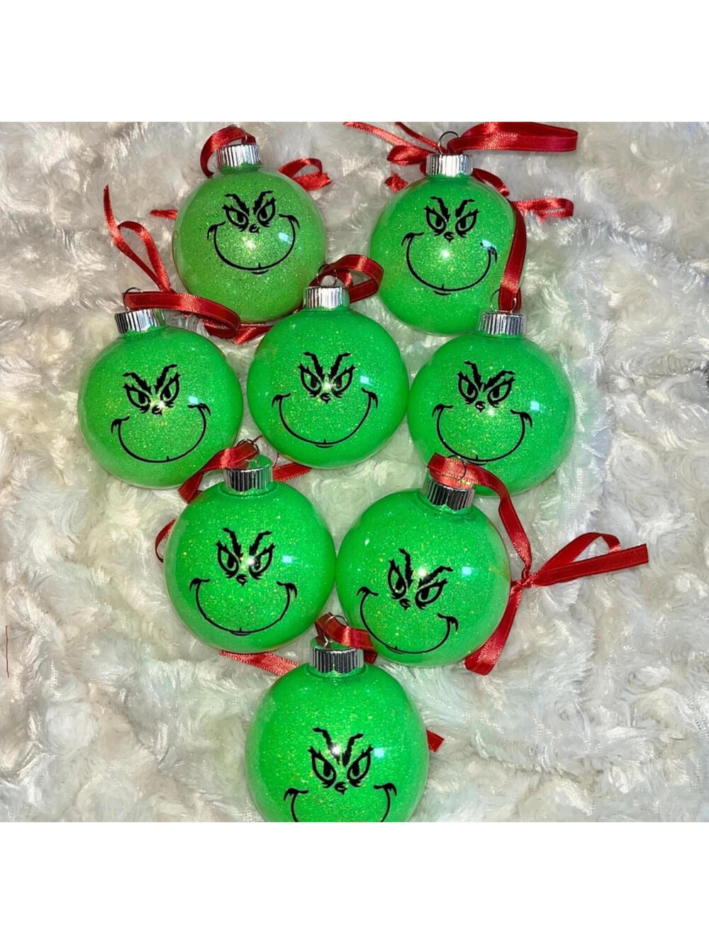 Grinch Inspired Ornaments